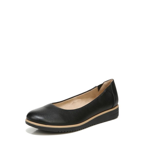 Naturalizer Soul Womens Idea-Ballet Ballet Flat Black 7.5 M - Picture 1 of 1
